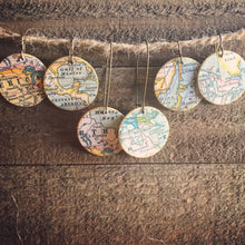 Load image into Gallery viewer, map earrings