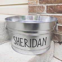 Load image into Gallery viewer, personalized tub