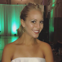 Load image into Gallery viewer, crushed gold earrings