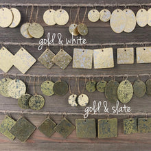 Load image into Gallery viewer, crushed gold earrings