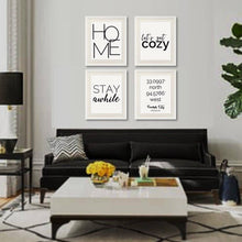 Load image into Gallery viewer, home coordinates print