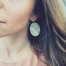 Load image into Gallery viewer, fall marble print earrings