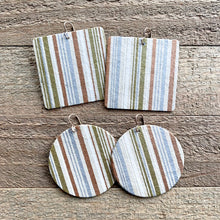 Load image into Gallery viewer, copper, gold and silver earrings