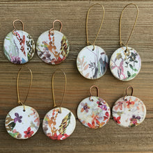 Load image into Gallery viewer, fall floral earrings