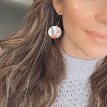 Load image into Gallery viewer, fall floral earrings