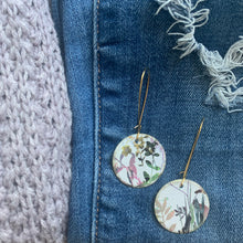 Load image into Gallery viewer, fall floral earrings