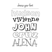 Load image into Gallery viewer, 10pk personalized kids stationery - letter