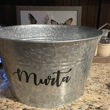 Load image into Gallery viewer, personalized tub