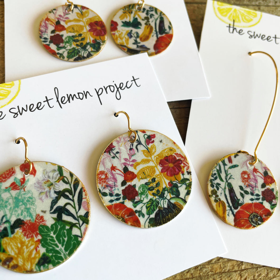 Summertime Floral Earrings